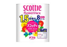 Туалетная бумага Crecia &quot;Scottie Flower PACK 1.5&quot; двухслойная NP, 8 шт