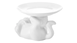 Блюдо на ножке Claystreet Котенок 18 см