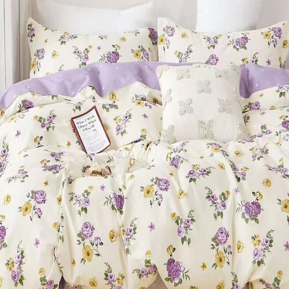 Комплект постельного белья "АВТ. 749", сатин, 100% хлопок, Россия. Пододеяльник на молнии!!!