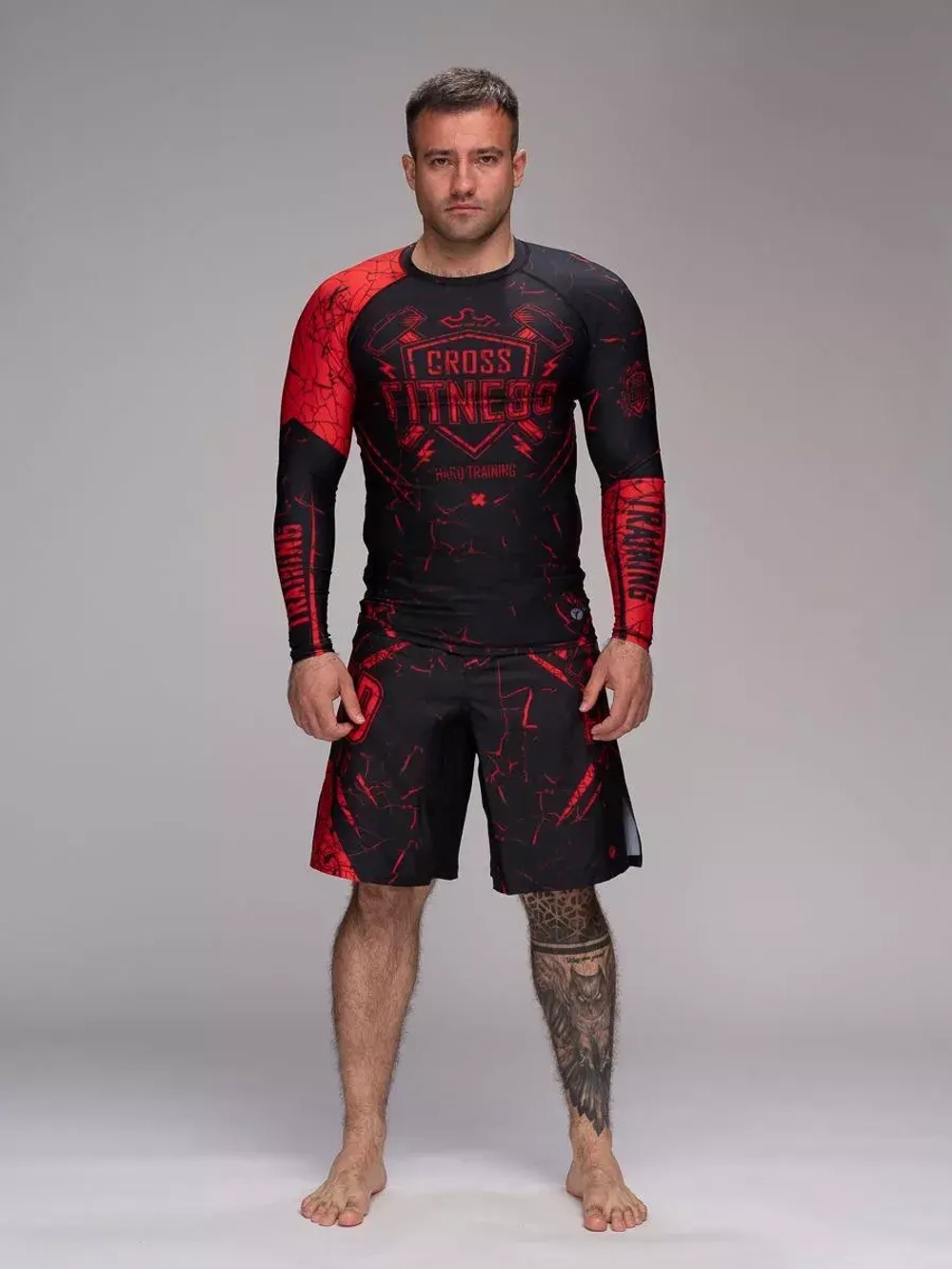 Рашгард для ММА и единоборств Cross Fitness взрослый