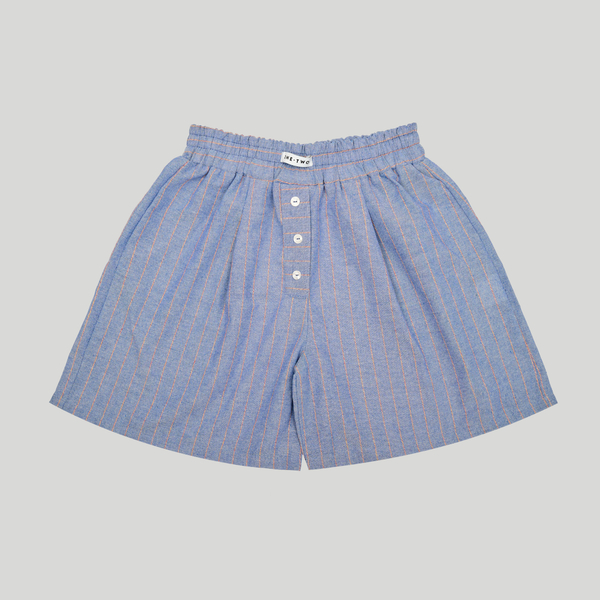 Boxer Shorts Blue-Orange