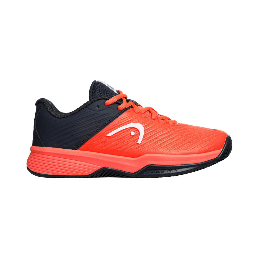 Детские теннисные кроссовки HEAD Revolt Pro 4.0 Clay Court Shoe Kids - Dark Blue, Coral