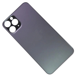 Задняя крышка для Apple iPhone 11 Pro Серый (стекло, широкий вырез под камеру) - Премиум