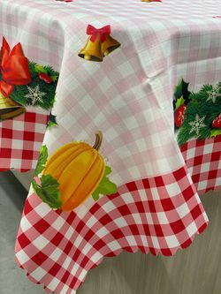 Скатерть НОВЫЙ ГОД 150/220 ЛИКВИ!