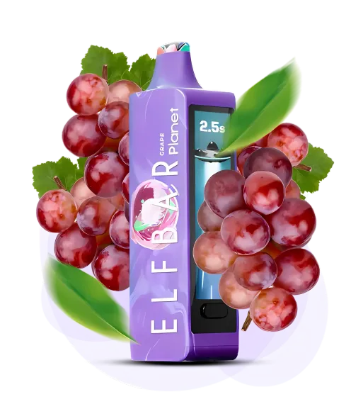 Elf Bar Planet 25000 - Grape (5% nic)