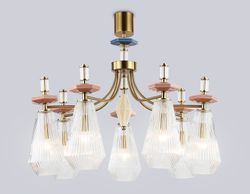 Ambrella Люстра на штанге с керамикой Ceramo Modern LH53184