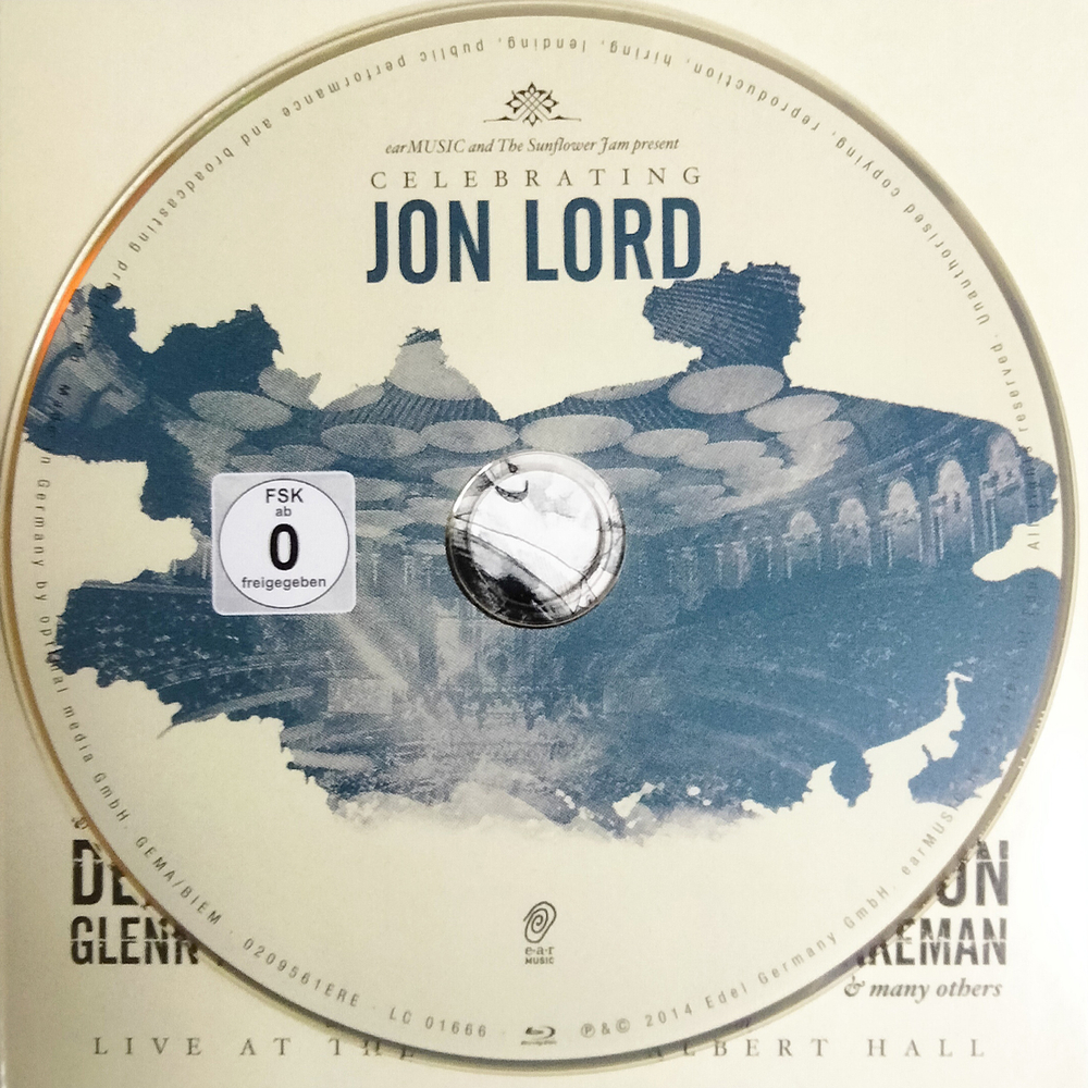 Сборник / Celebrating Jon Lord - The Rock Legend Vol.2 (2LP+Blu-ray)