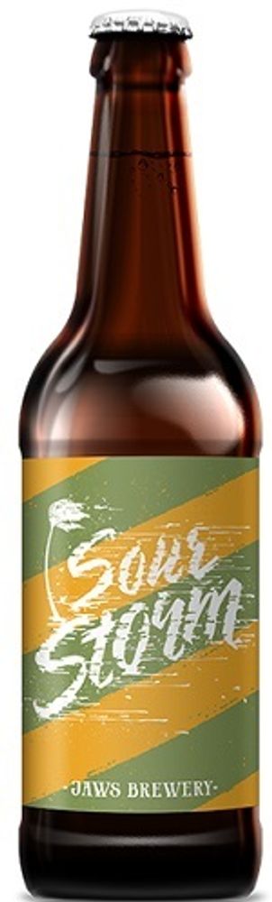 Jaws Brewery SOUR STORM / Ананас и Базилик 0.5л. - стекло (5 шт.)