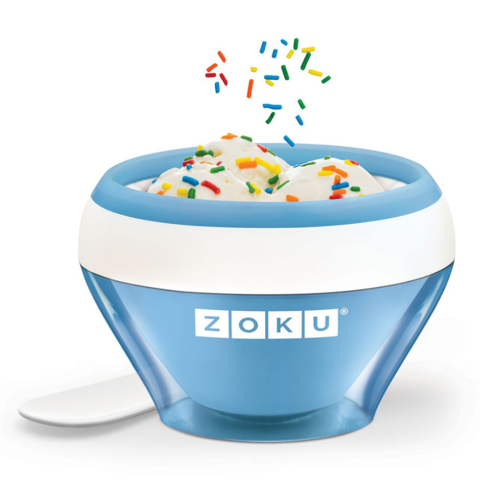 Мороженица ice cream maker синяя