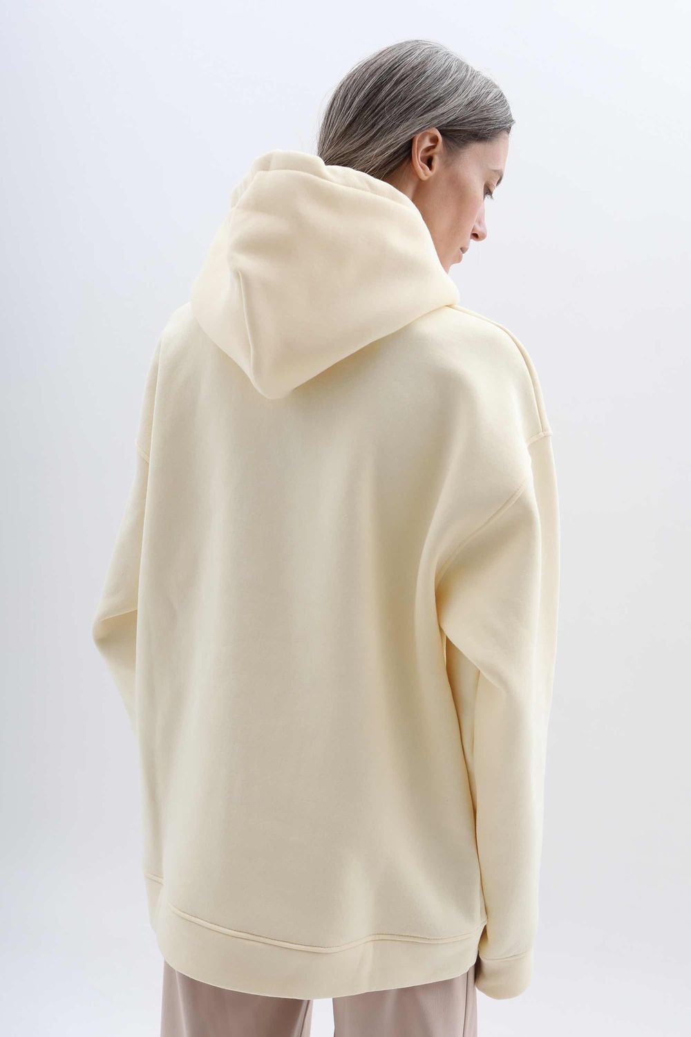 Худи Гербарий Warm Василек Экрю