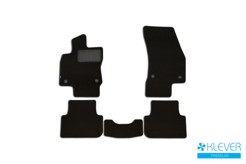 Коврики в салон  VOLKSWAGEN Tiguan, 2016-2020, 2020-, кроссовер, 5 шт. (текстиль) Klever.KLEVER03514722110KH