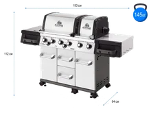 Газовый гриль Broil King Imperial S 690 IR, 8 горелок, вертел (c ИК-горелкой)