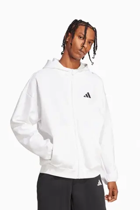 Кофта adidas Future Icons Small Logo Full-Zip - белый