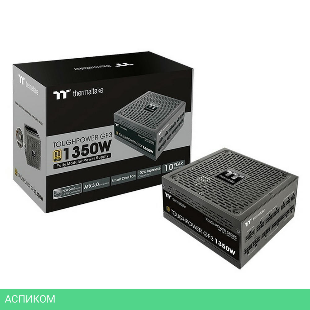 Блок питания Thermaltake Toughpower GF3 1350W Gold (PS-TPD-1350FNFAGE-4)