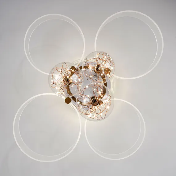 Потолочный cветильник LED4U L1040-750 WT