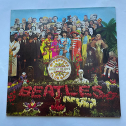Винтажная виниловая пластинка LP The Beatles Sgt. Pepper's Lonely Hearts Club Band (Германия 1972)