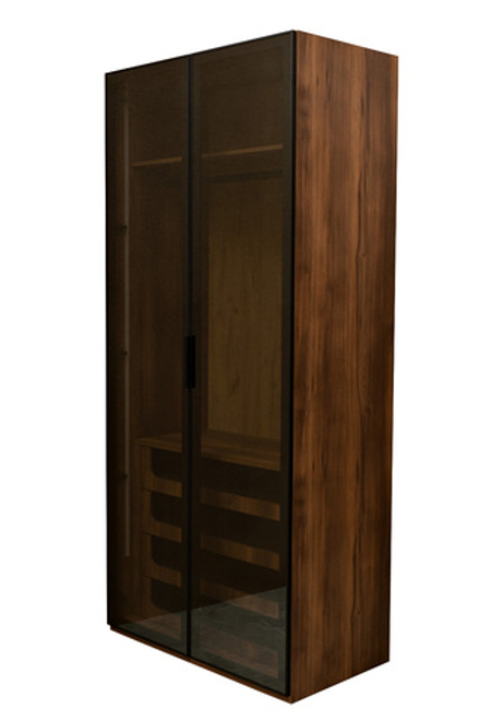 Шкаф Alto двухдверный с выдвижными ящиками цвет дуб