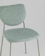 Стул обеденный Gigi шенилл зеленый