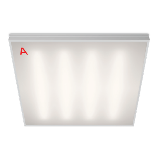 Светильник ОФИС ДВО01-051 с БАП EM3 36Вт 4000К IP40 Матовый 4100лм 595х595х40мм WOLTA PRO