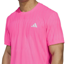 Мужская теннисная футболка Adidas Climacool+ AIRCHILL FreeLift - lucid pink