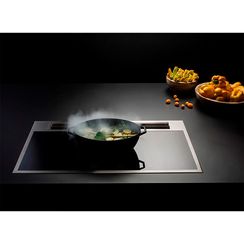 Индукционная стеклокерамич. панель+вытяжка (в столешницу) Falmec SINTESI BLACK