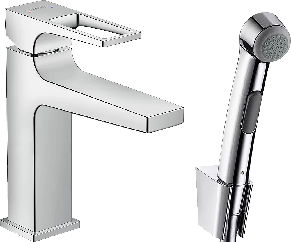 Смеситель для раковины Hansgrohe Metropol 110 74522000