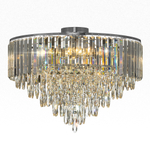 Citilux LEONNA CL320191 Люстра хрустальная Хром