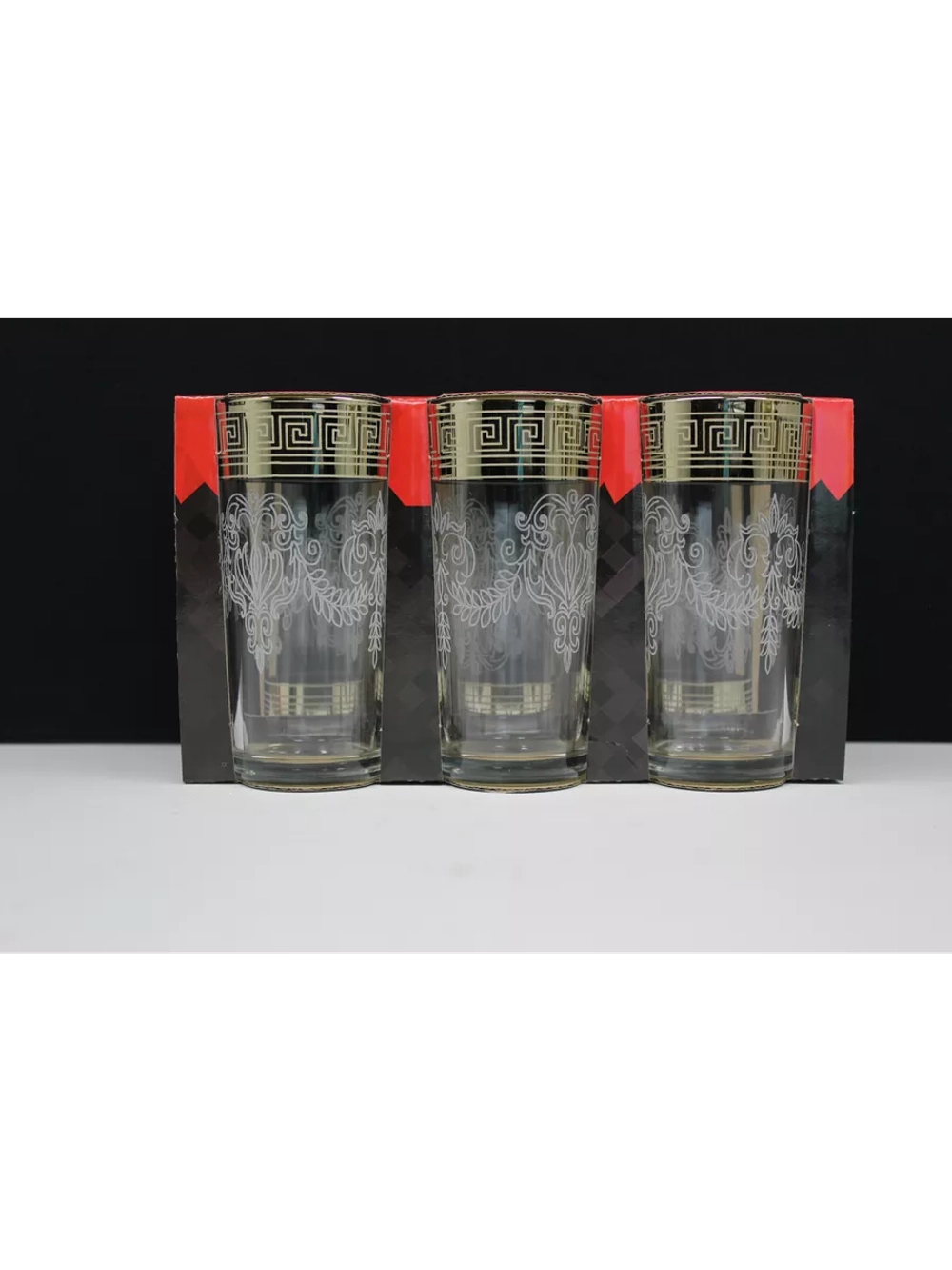 Стакан для напитков сока и воды высокие