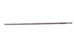Бур по бетону, двойная спираль, Cobalt W-tip, 18x600 мм, SDS PLUS, серый