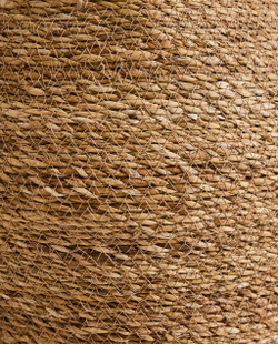 Zara Home Корзина из морской травы, цвет бежевый, 18 см · 8340/049
