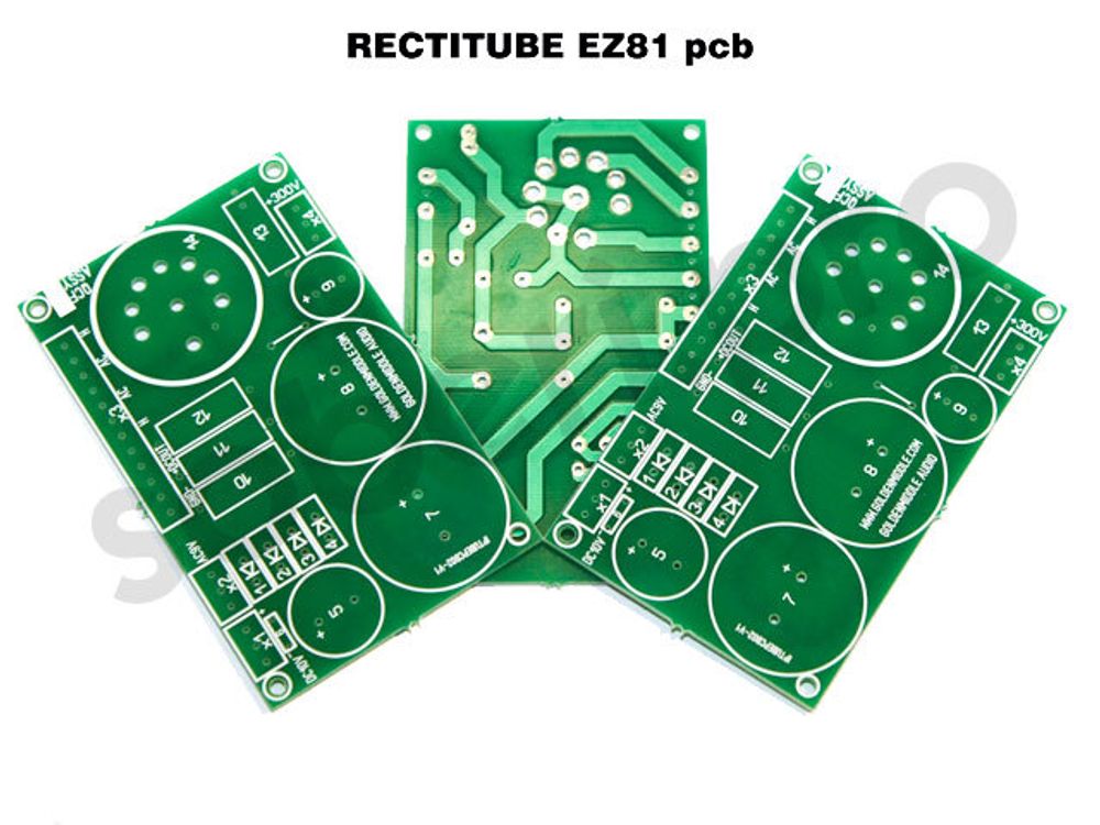 ламповый выпрямитель источника питания печатная плата