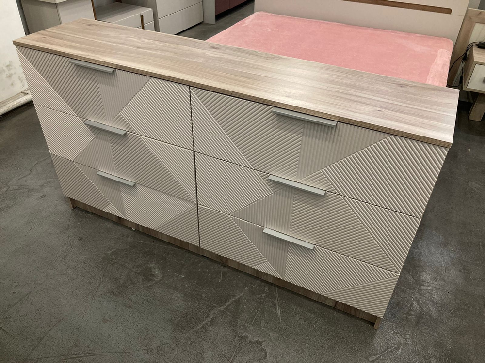 Комод Эмилия КМ-04 дуб смоки/айриш