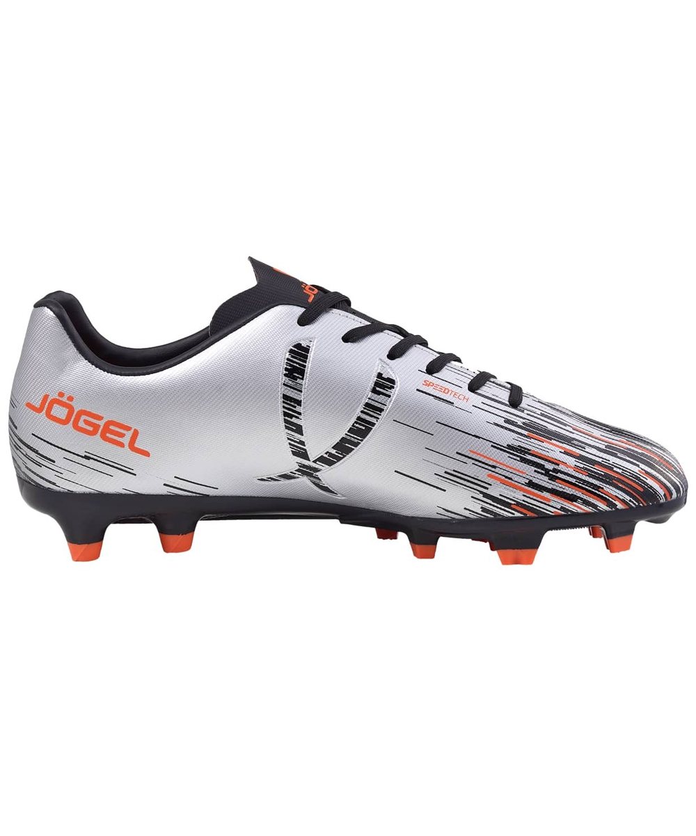Бутсы футбольные Rapido FG Silver/black, детский