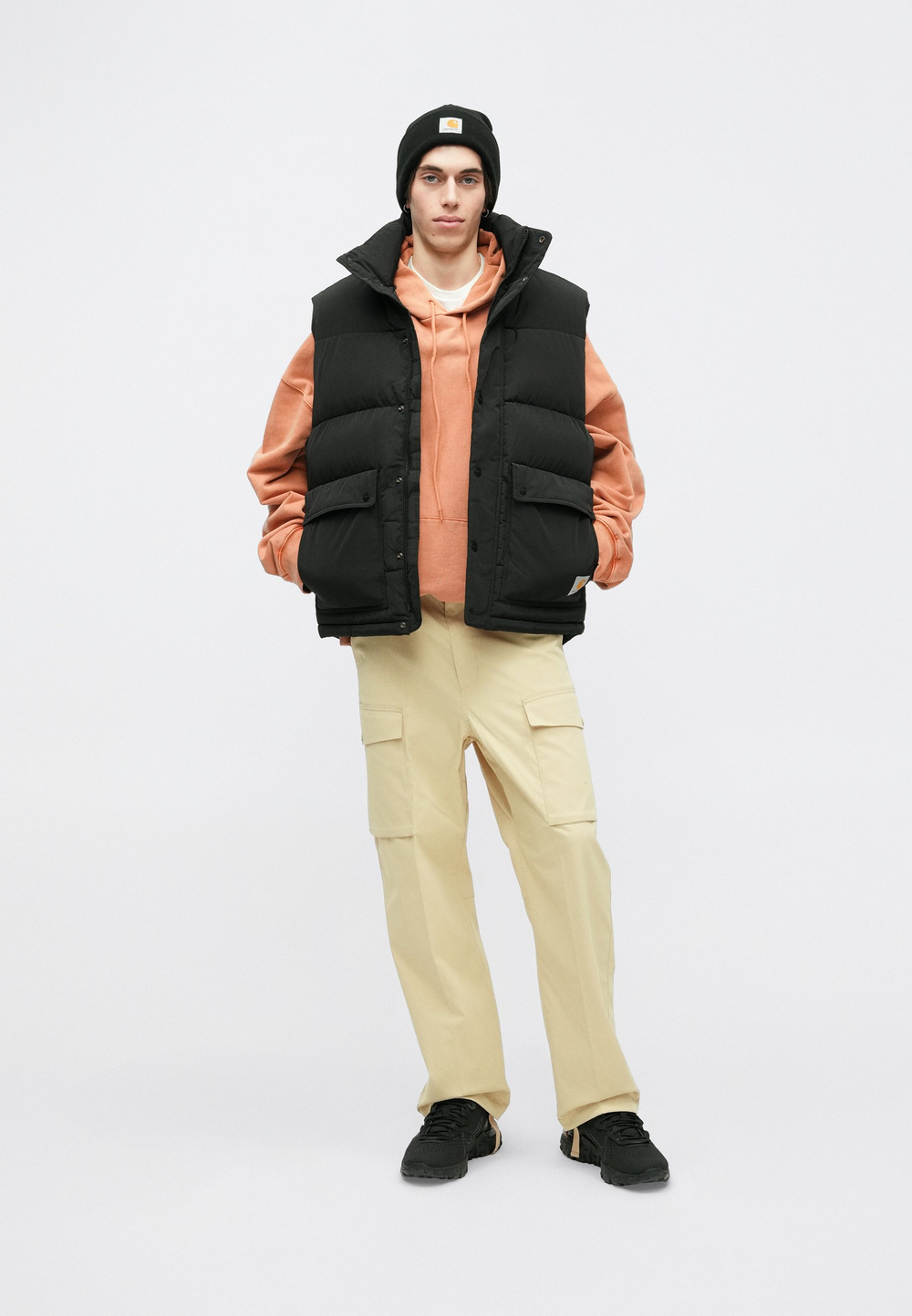 Carhartt WIP BRENT - Жилет - Чёрный