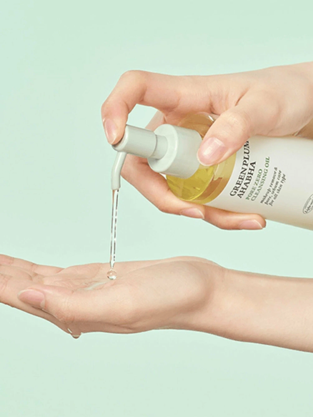 Масло очищающее для лица с зеленой сливой - Greenplum ahabha pore cleansing oil, 200мл