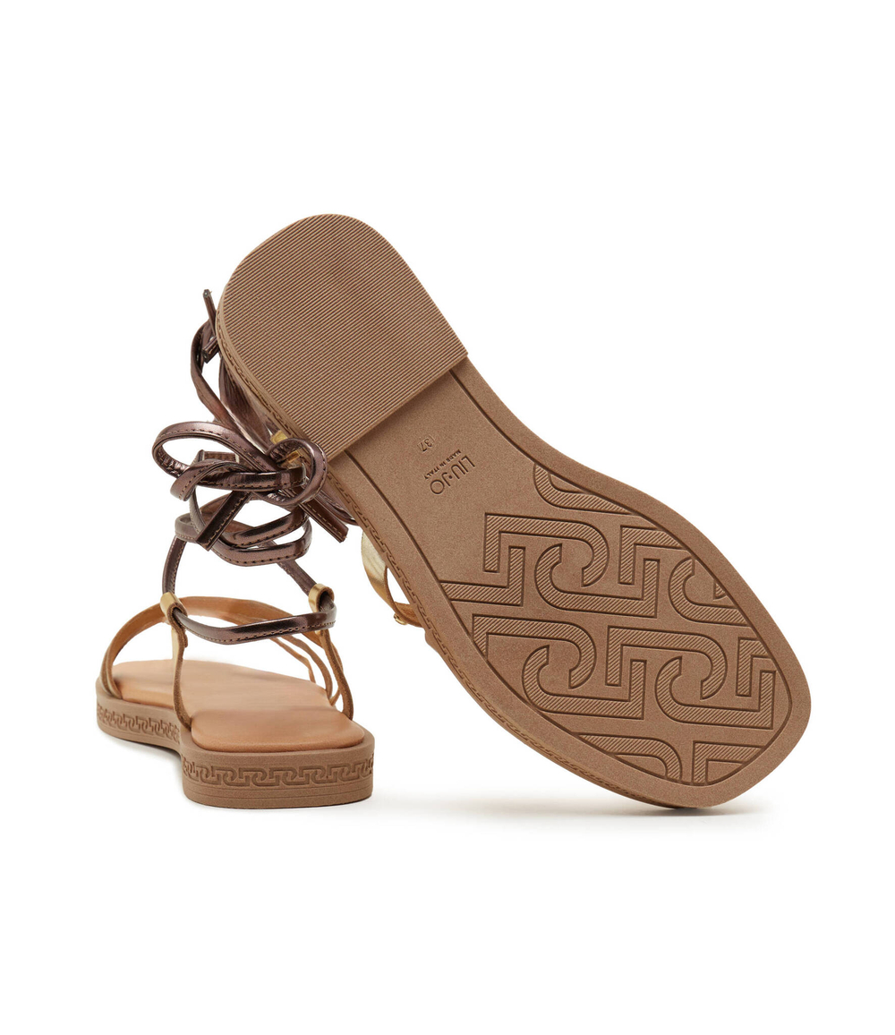 Кожаные босоножки iman 03 Liu Jo - коричневый(SA4115 EX013)