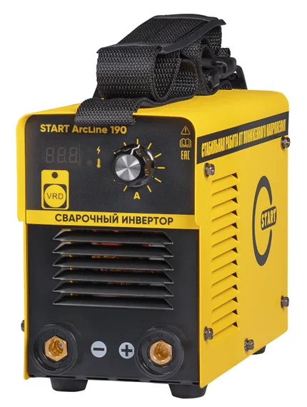 OSA START ArcLine 190 Сварочный инвертор 1ST190 — полупрофессиональный инверторный сварочный аппарат для монтажников, 190 А