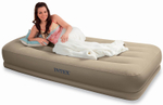 Надувная кровать Intex Pillow Rest Mid-rise, 99x191x(35)38 см.