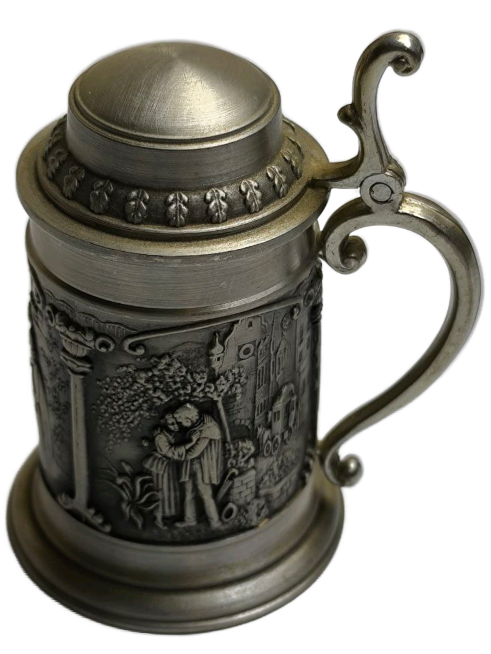 Мини - кружка стопка "Карл Шпицвег" Германия, SKS Zinn