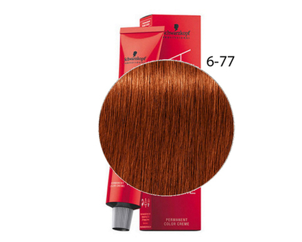 Schwarzkopf Professional краска для волос Игора Royal цвет 6-77 Темный русый медный экстра 60мл