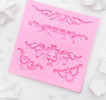 Молд силиконовый Вензеля 10,5х10,5 см