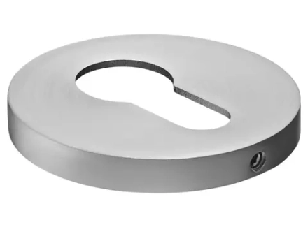 Накладка на ключевой цилиндр, нержавеющая сталь,цвет-матовая сталь