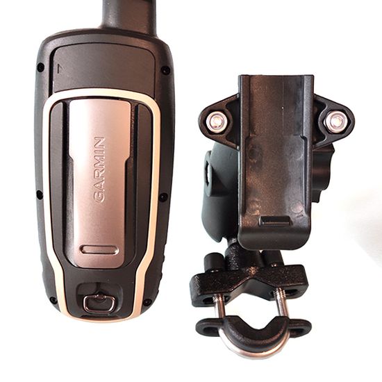 Комплект крепление для туристических навигаторов Garmin на руль алюминий, муфта 60 мм