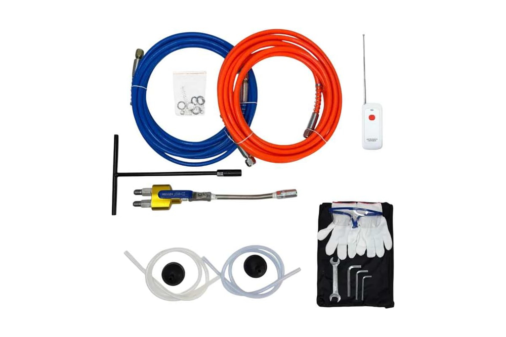 Насос для инъектирования акрилатных гелей двухкомпонентный AvS-03A AktiSpray