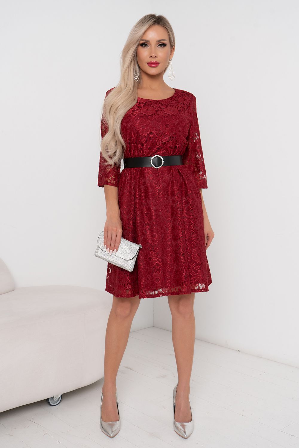 Платье Кэтрин (марсала) Р11-1175/2 Nikol