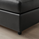 Пуф - VIMLE  IKEA/  ВИМЛЕ ИКЕА,  98х73 см,  черный