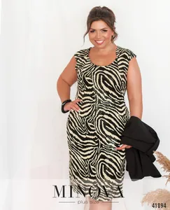 Платье 10-00-черный Minova