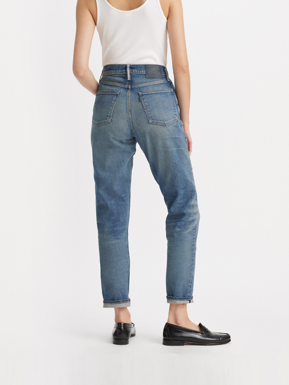 Женские джинсы бойфренды Levi's High Rise Boyfrend A5893-0005, Сделано в Японии