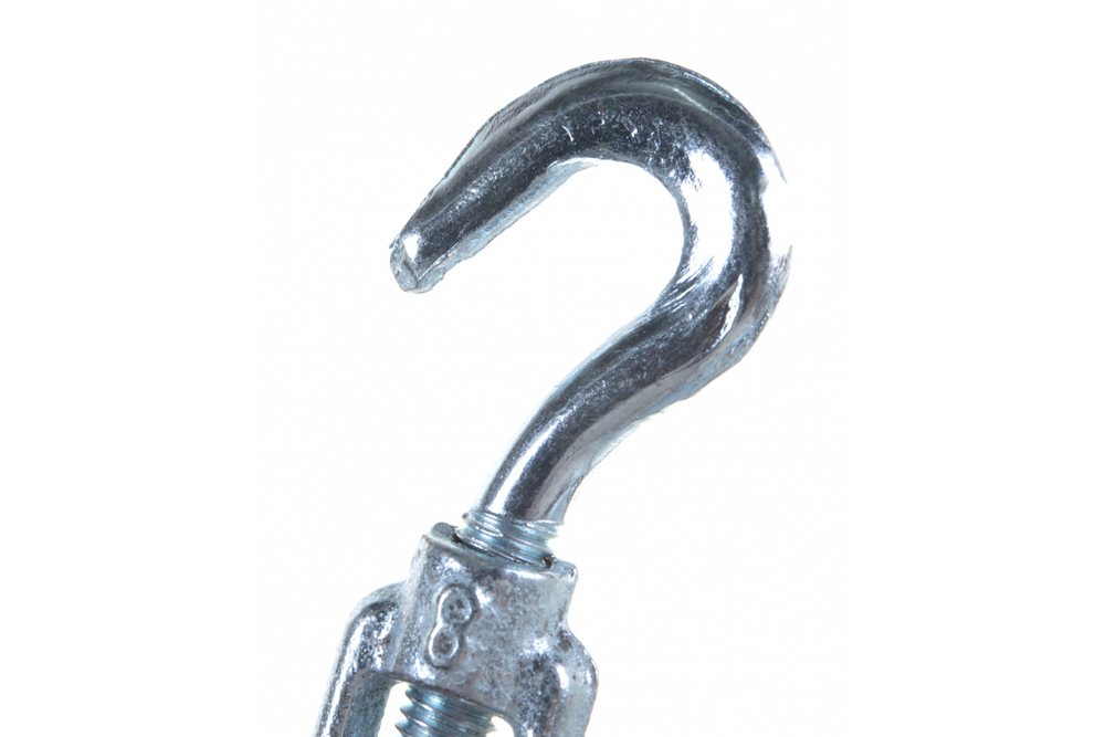 ТАЛРЕП СТРОЙБАТ DIN 1480  8ММ (БЕЛЫЙ ЦИНК 1 ШТ)