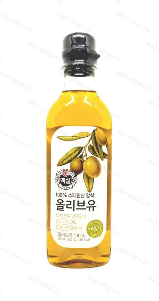 Оливковое масло, Beksul, Корея, 500 мл.